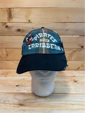 Disney Parks Embroidered Pirates of the Caribbean strapback hat